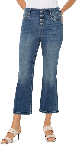 Джинсы Liverpool Los Angeles Petite Gia Glider Crop Flare