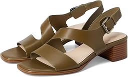 Olive Green Leather