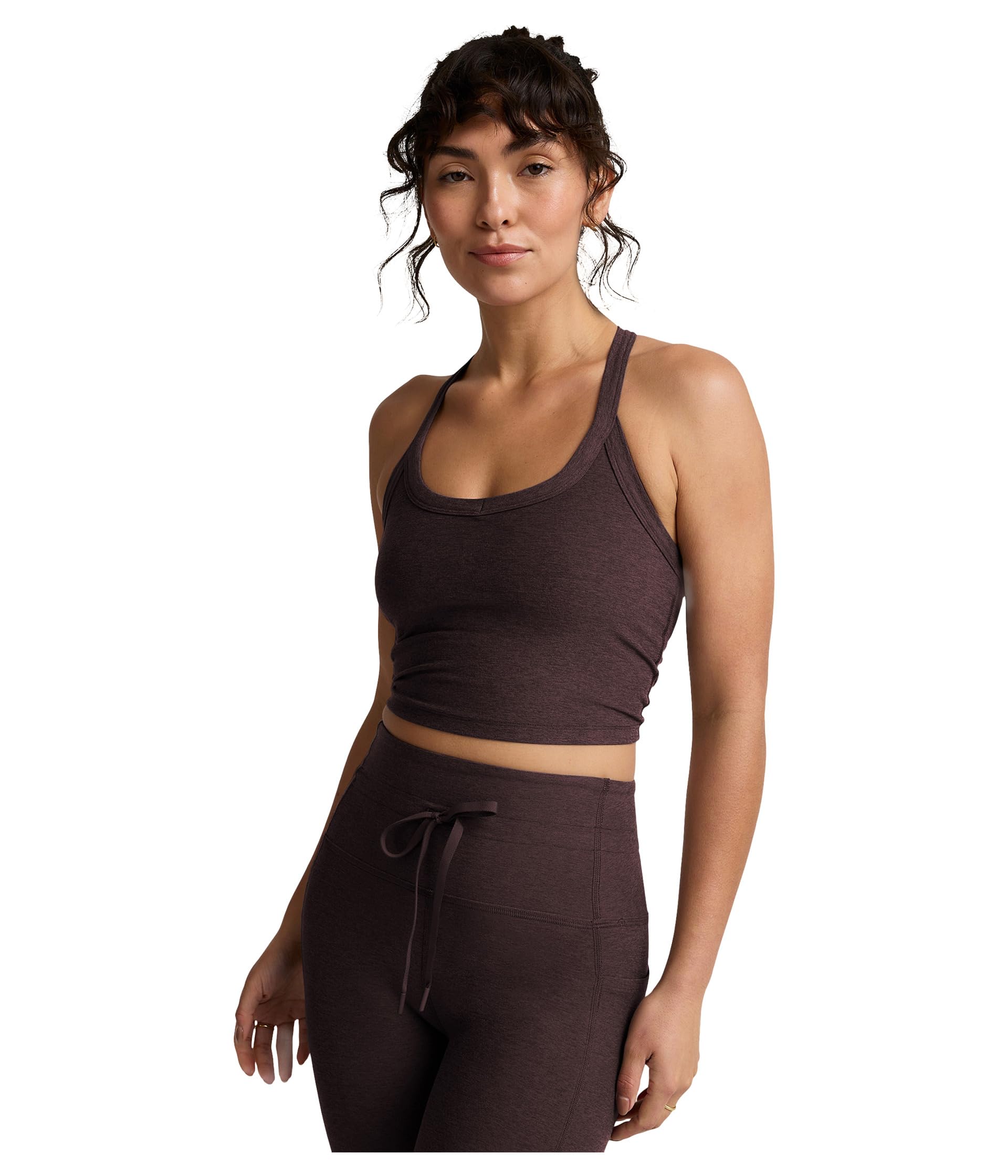 Spacedye On The Up Cropped Tank