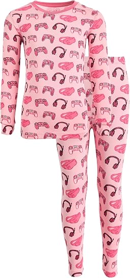 Print Long Sleeve Pajama Set (Toddler/Little Kid/Big Kid)