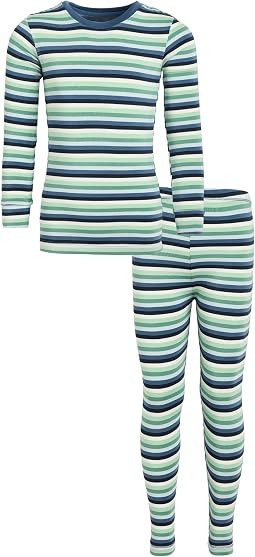 Print Long Sleeve Pajama Set (Toddler/Little Kid/Big Kid)