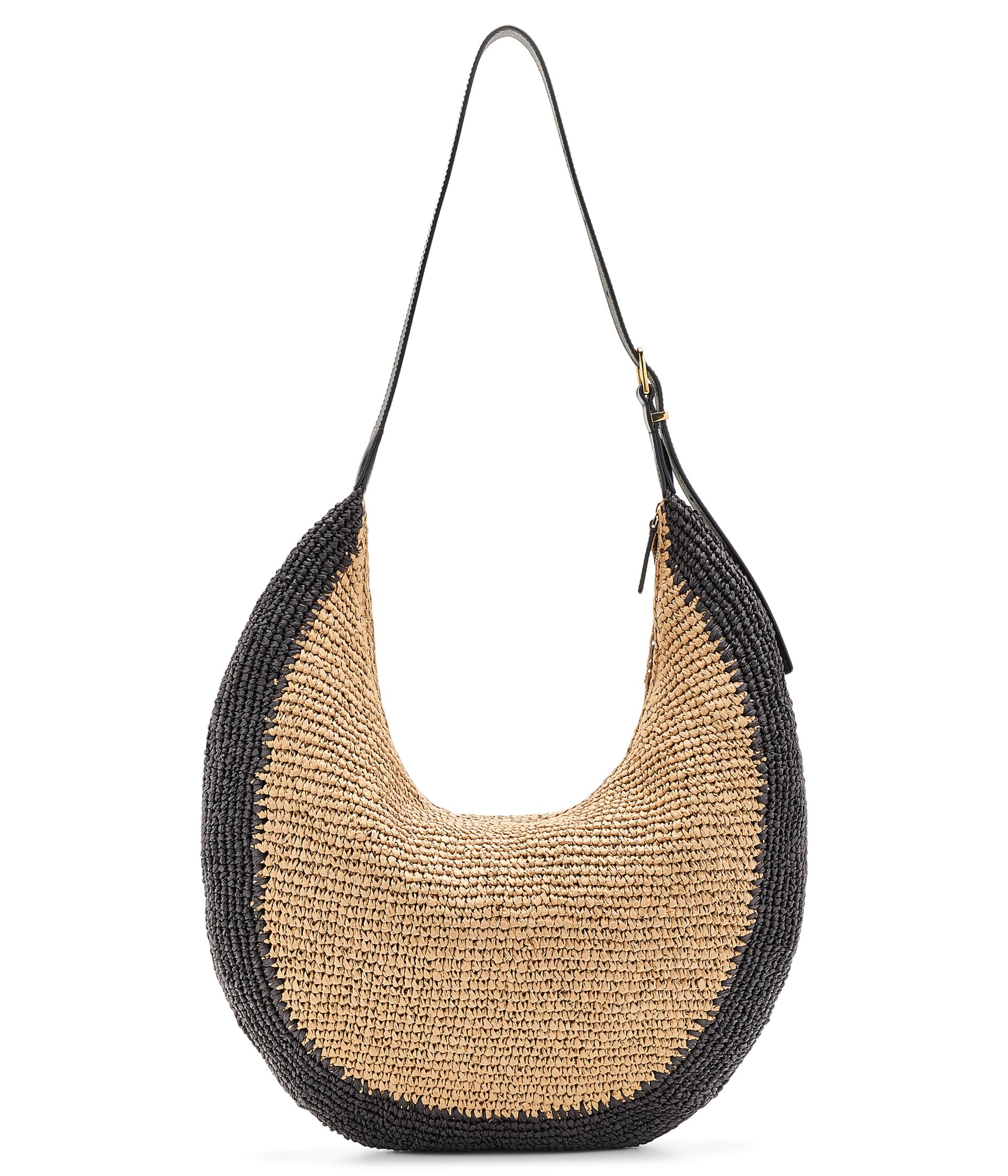 Женская сумка The Essential Curve Shoulder Bag из замши от Madewell