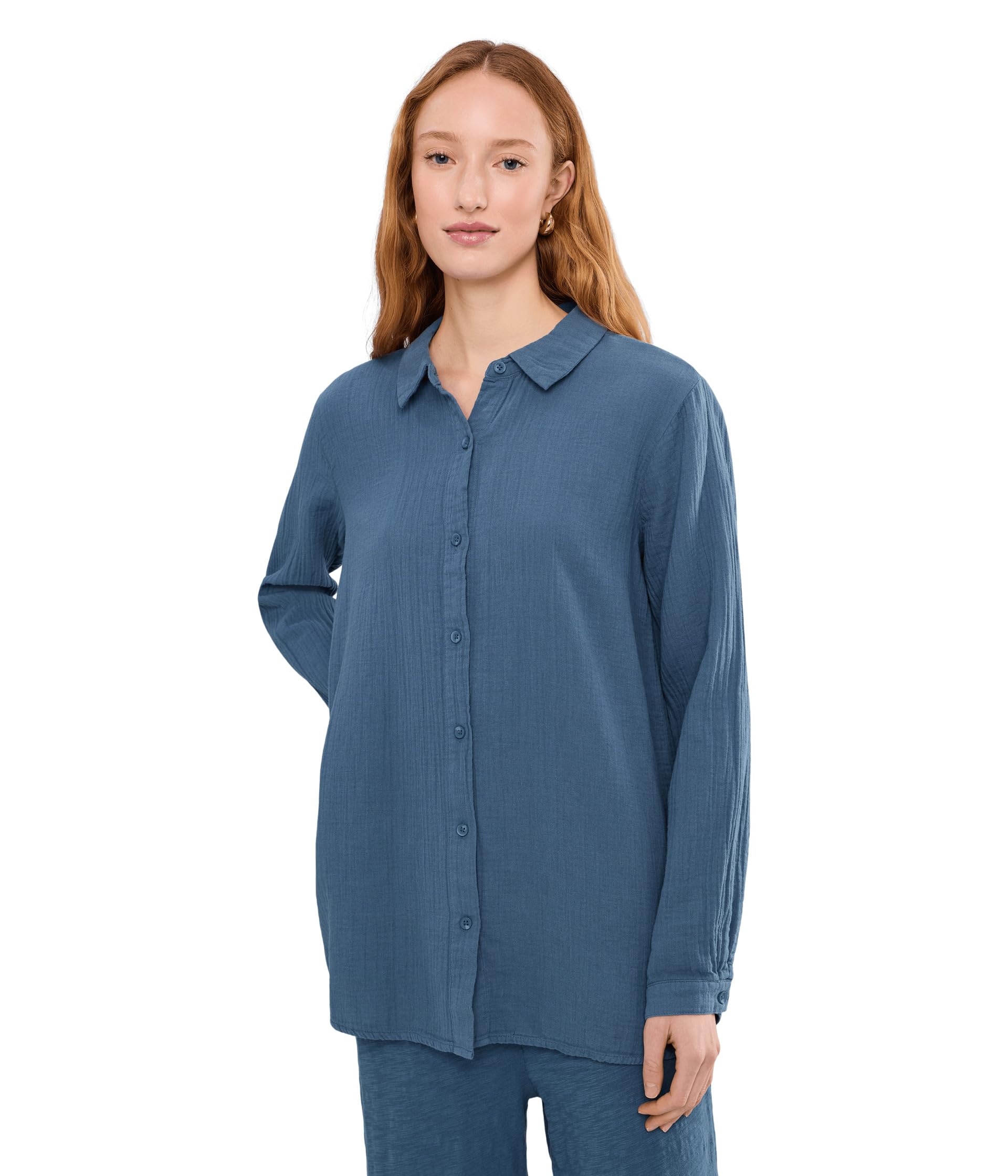 Туника Mod-o-doc Long Sleeve Button Up