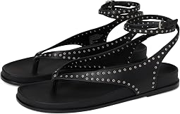 Millie Thong Lace Up Sandals - Grommet