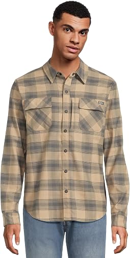 Фланелевая рубашка с длинным рукавом Fathom Long Sleeve Tech Flannel