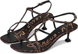 Black/Cognac Glitz