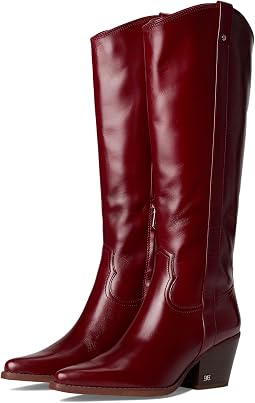 Deep Scarlet Wide Calf
