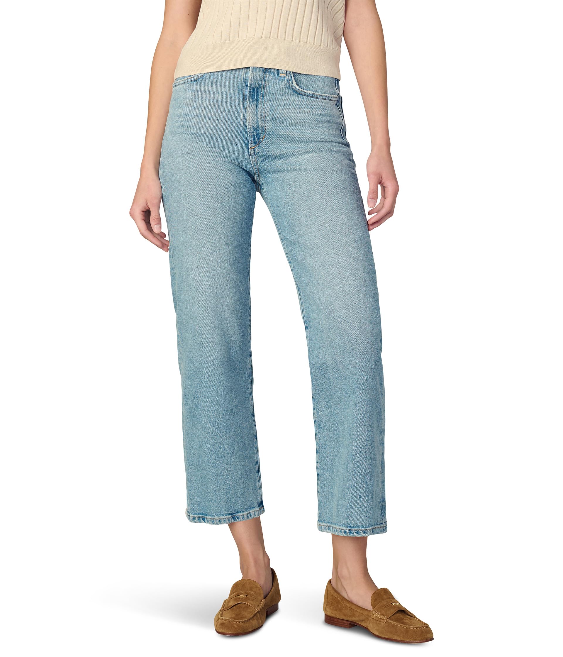The Margot Cropped High-rise Straight
