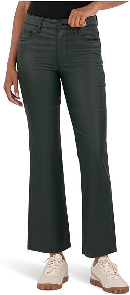 Kelsey High-Rise Ankle Flare With Raw Hem