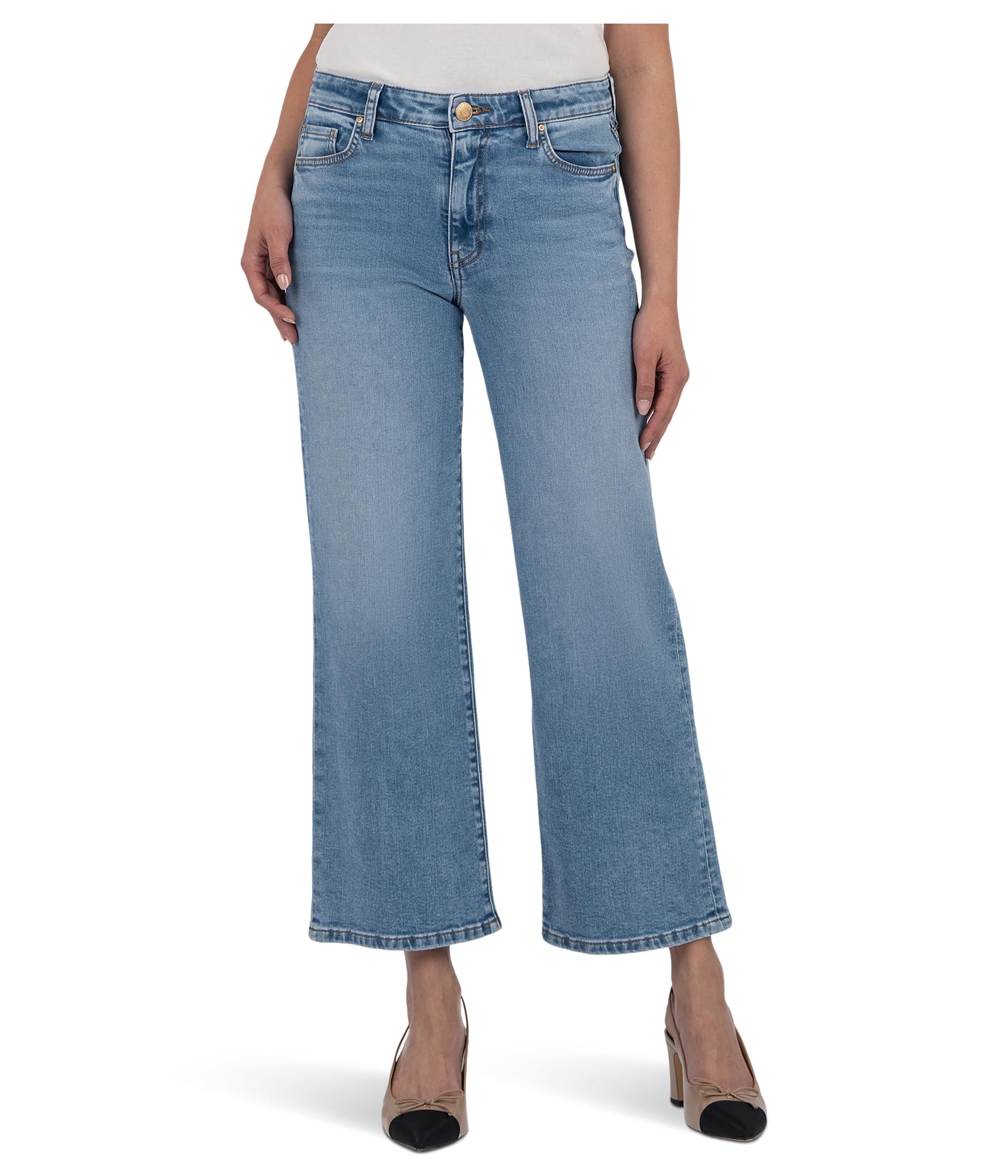 Charlotte High-Rise Wide Leg With Regular Hem in Incontestable