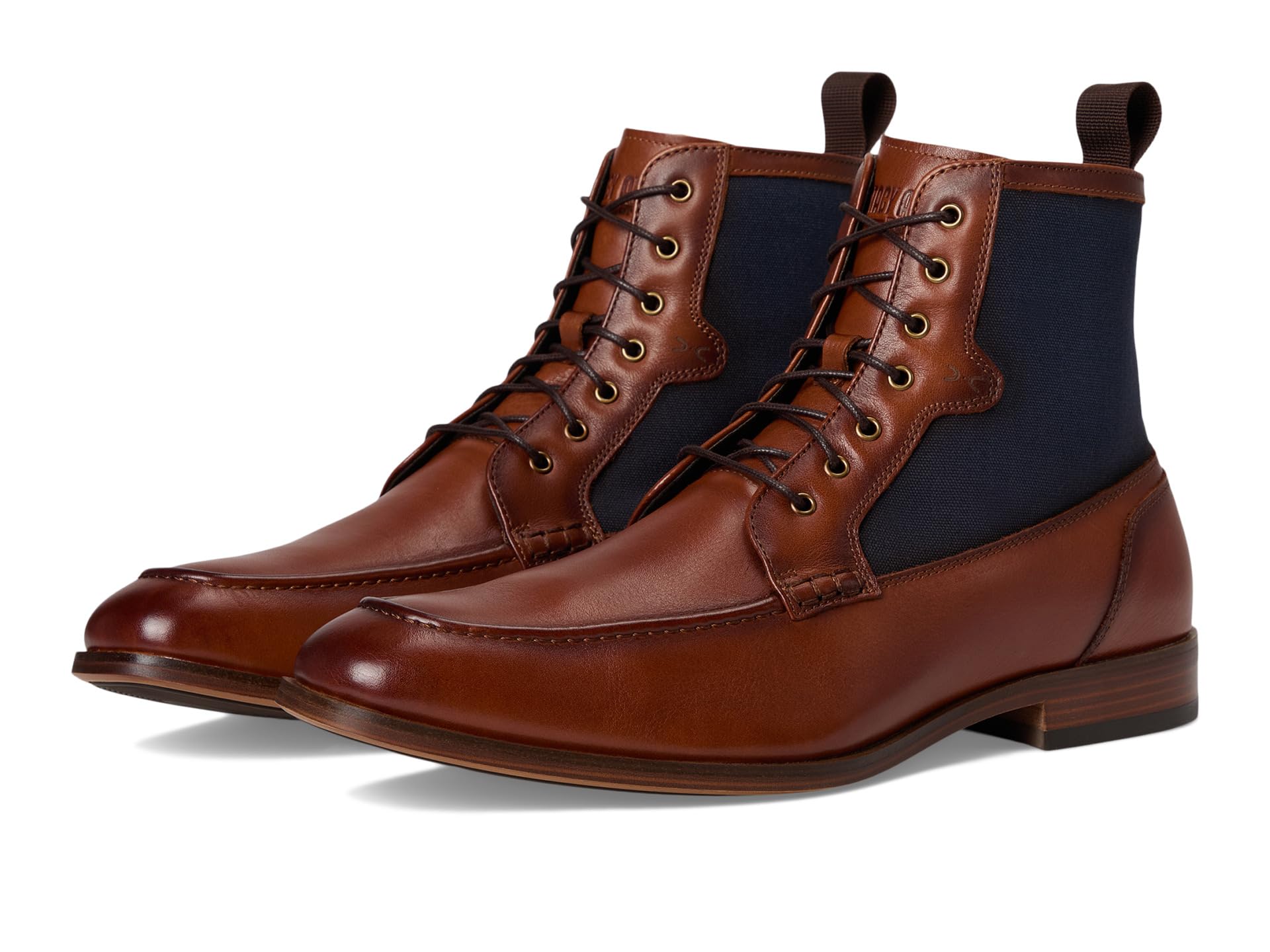 Brumley Moc Toe Lace-Up Boots