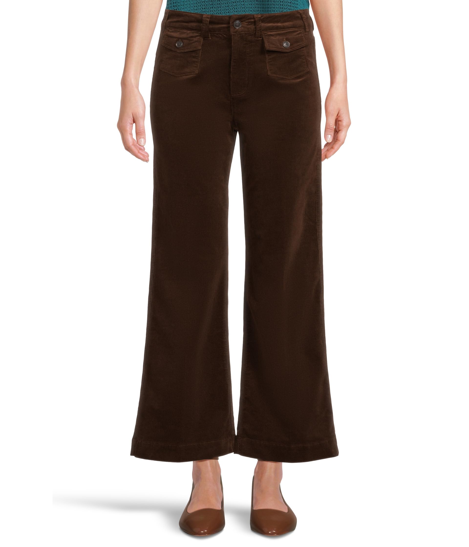 Leenah Ankle Mini Patch Pockets In Chicory Coffee