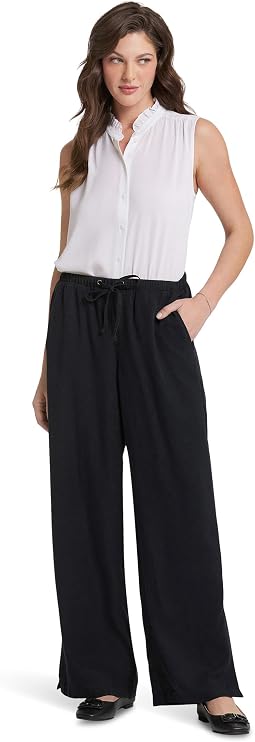 Jayne Wide Leg Pull-On Pants