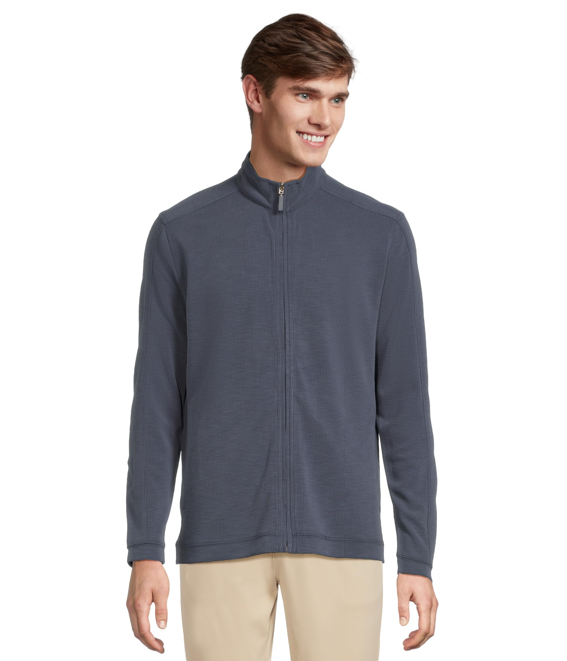 Vintage Waffle Full Zip