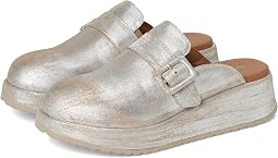 Pewter Distressed Suede