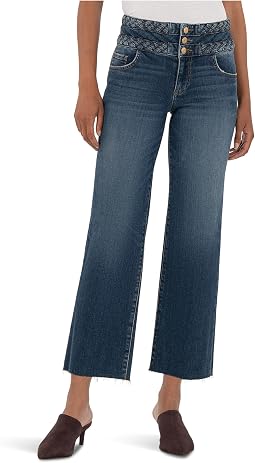 Charlotte High-rise Wide Wstbnd W/ Braid On Top