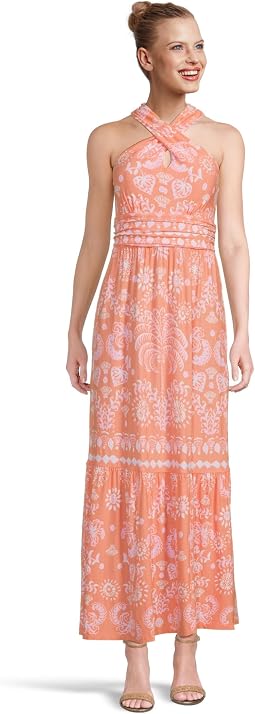 Montecito Halter Maxi Dress женское платье Lilly Pulitzer