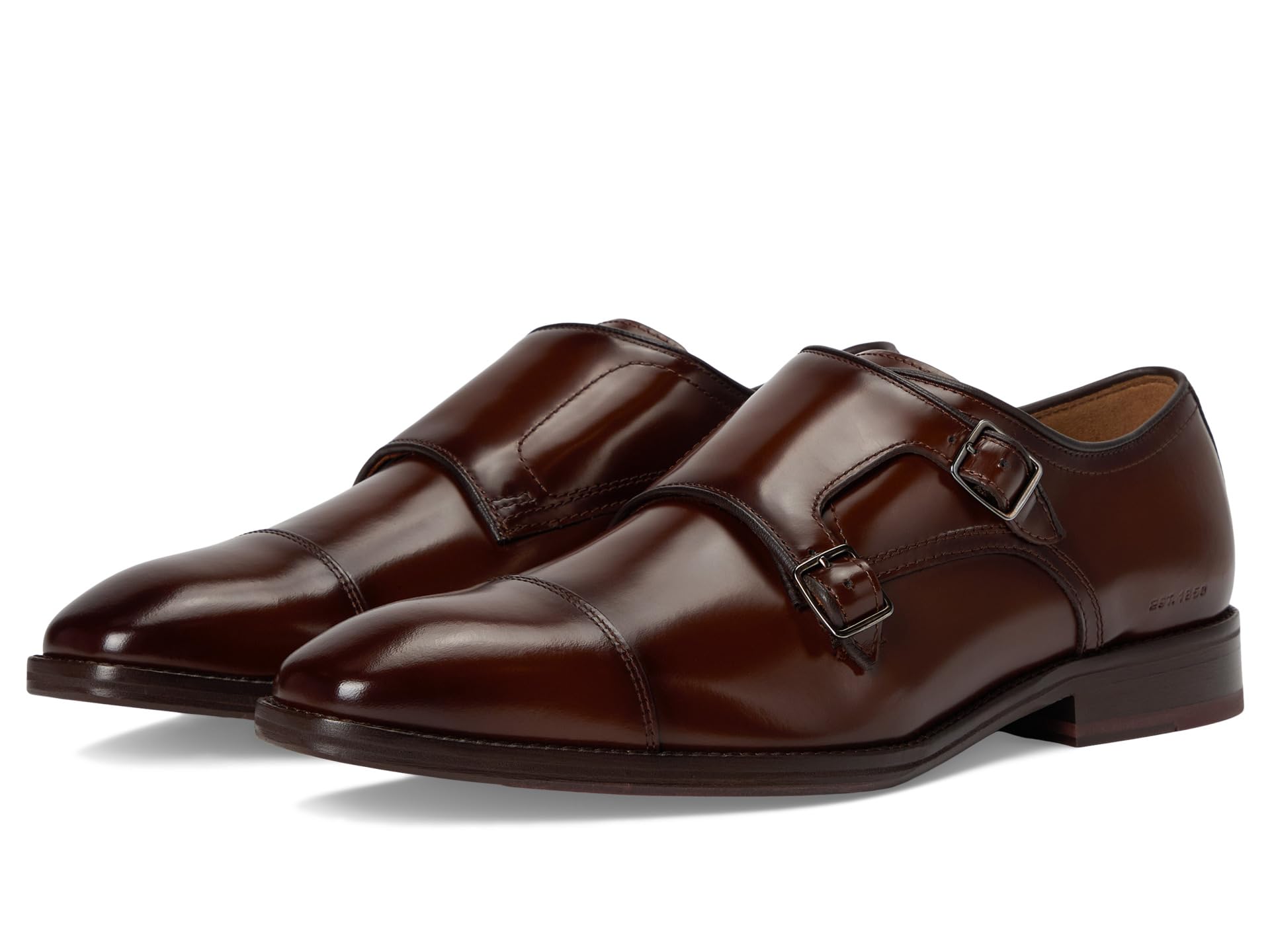Туфли John Johnston & Murphy Sullivan Double Buckle Cap Toe