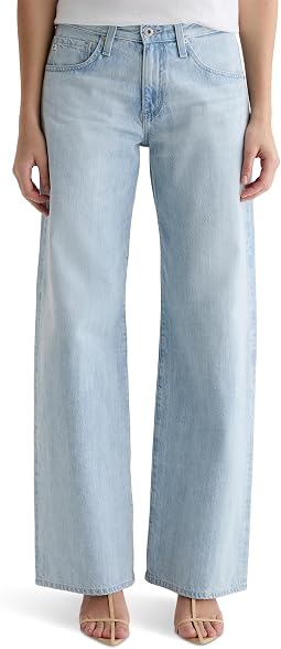 Adria Low Rise Baggy Wide Leg in Sunfaded
