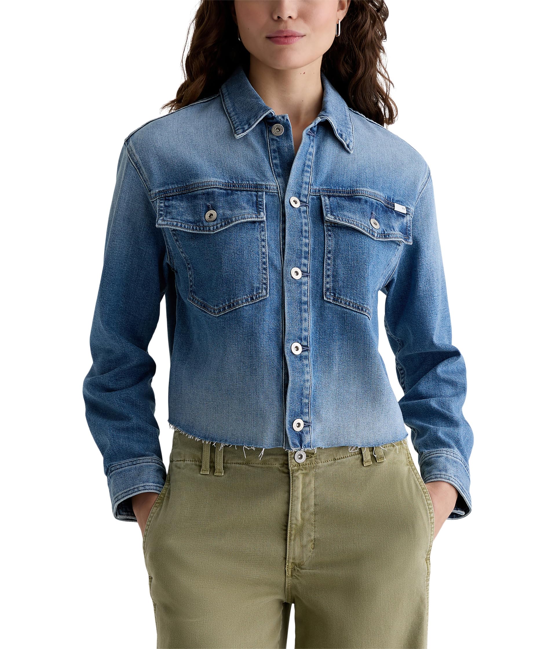 Valleta Utility Shirt Jacket in Abyss