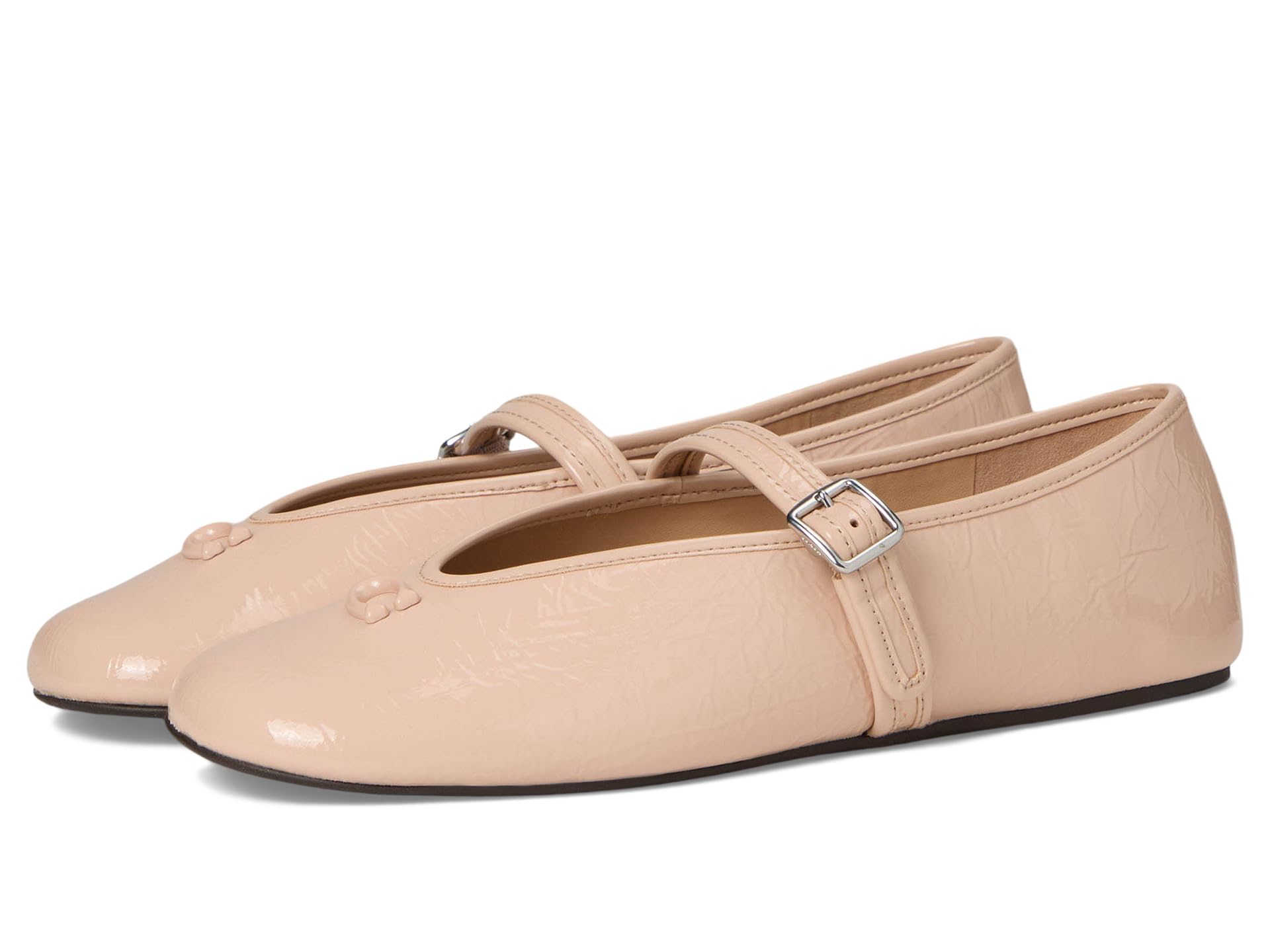 Мэри Джейн Sculpted C Crinkle Patent Leather Soft