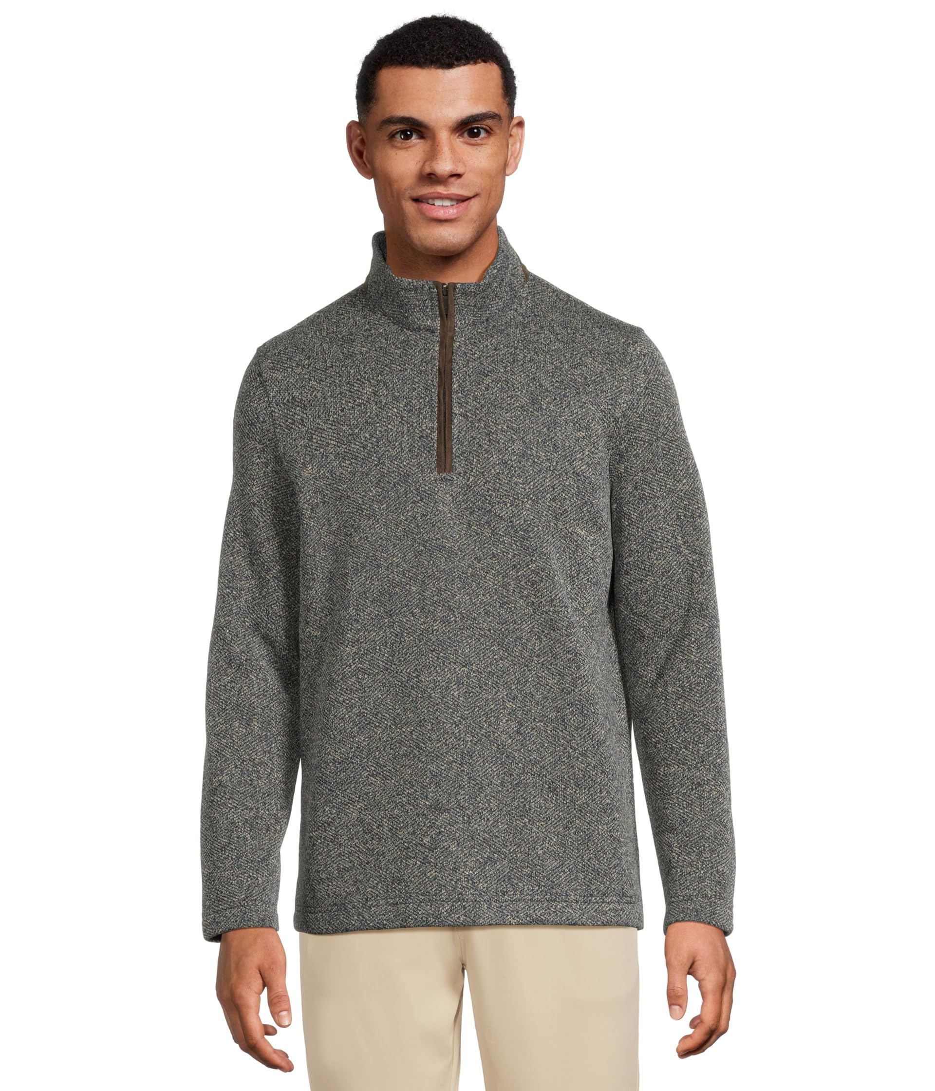 Marled Quarter-zip