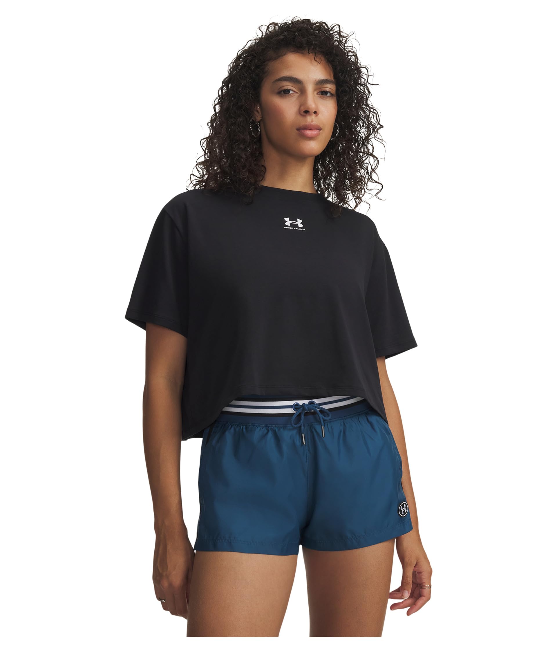 Топ Under Armour Rival Boxy Tee Женский