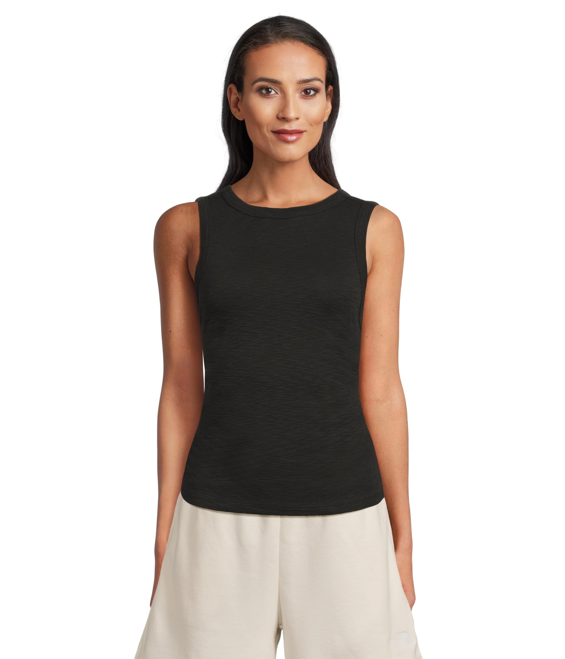 Женский топ Rib Slub Side Pleat Tank