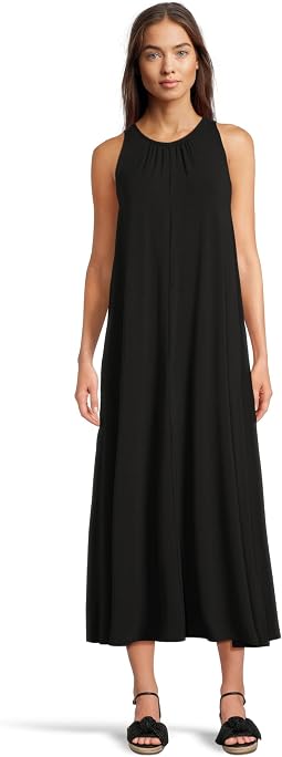 Женское платье из трикотажного джерси Fine Stretch Jersey Knit Maxi
