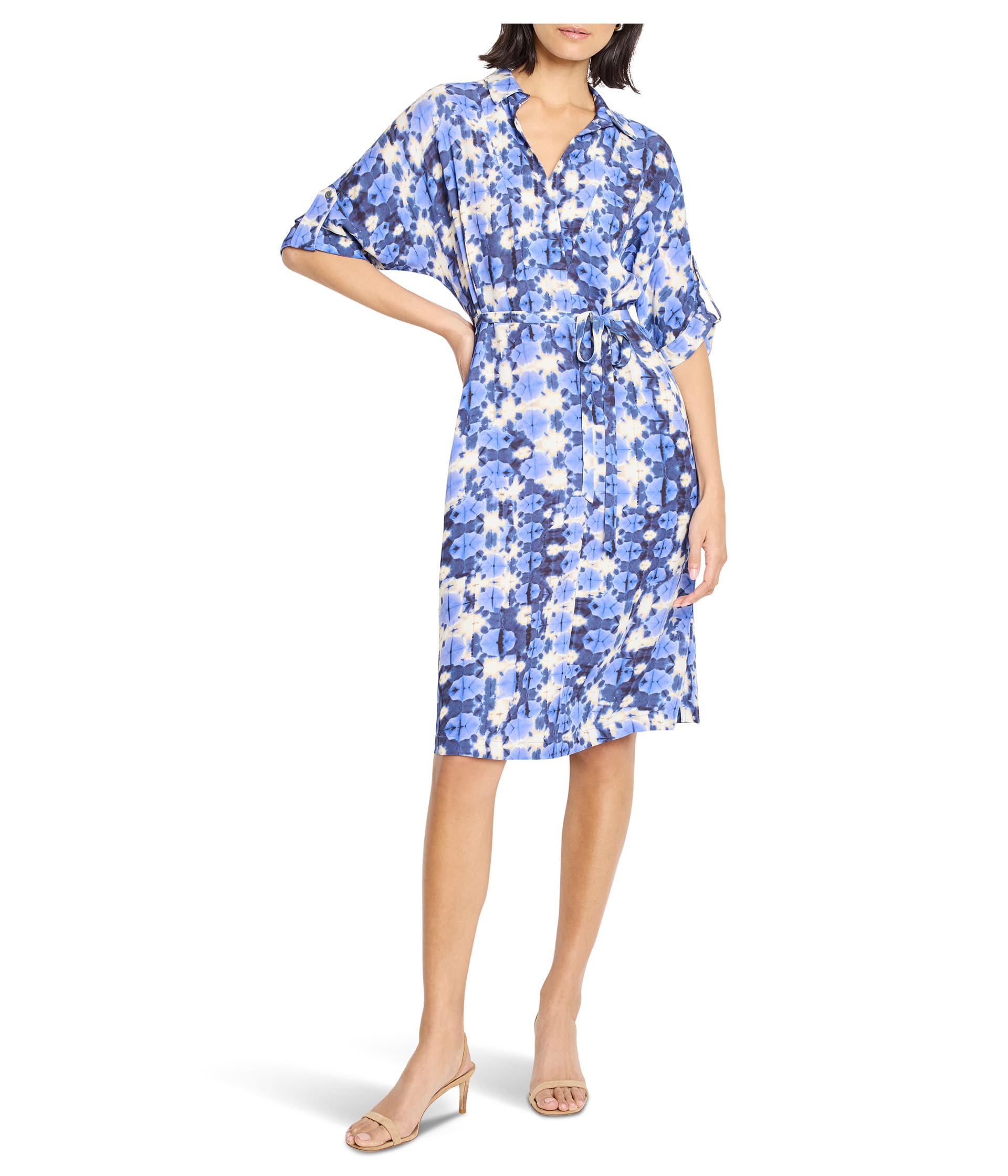 Платье Shibori Stone Belted Devon