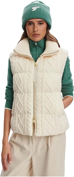 Varley Женский жилет Irina Cable Knit