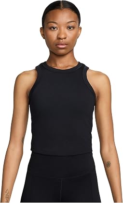 One Fitted Dri-FIT Cropped Tank Top