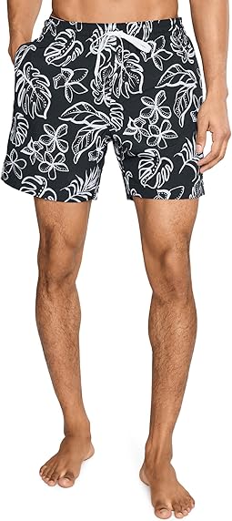 The Briefly In Paradise 5.5" (Classic Lined Swim Trunks)