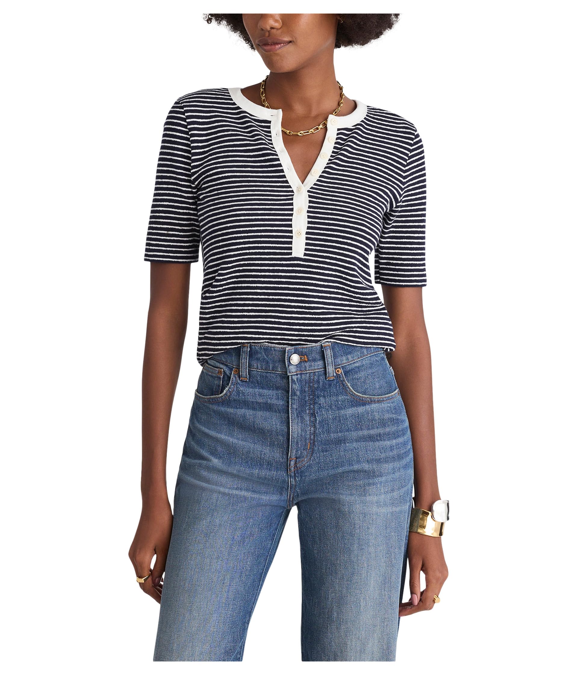 Madewell рубашка с рукавом Henley