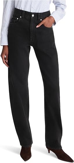 Balloon Jean In Black Frost