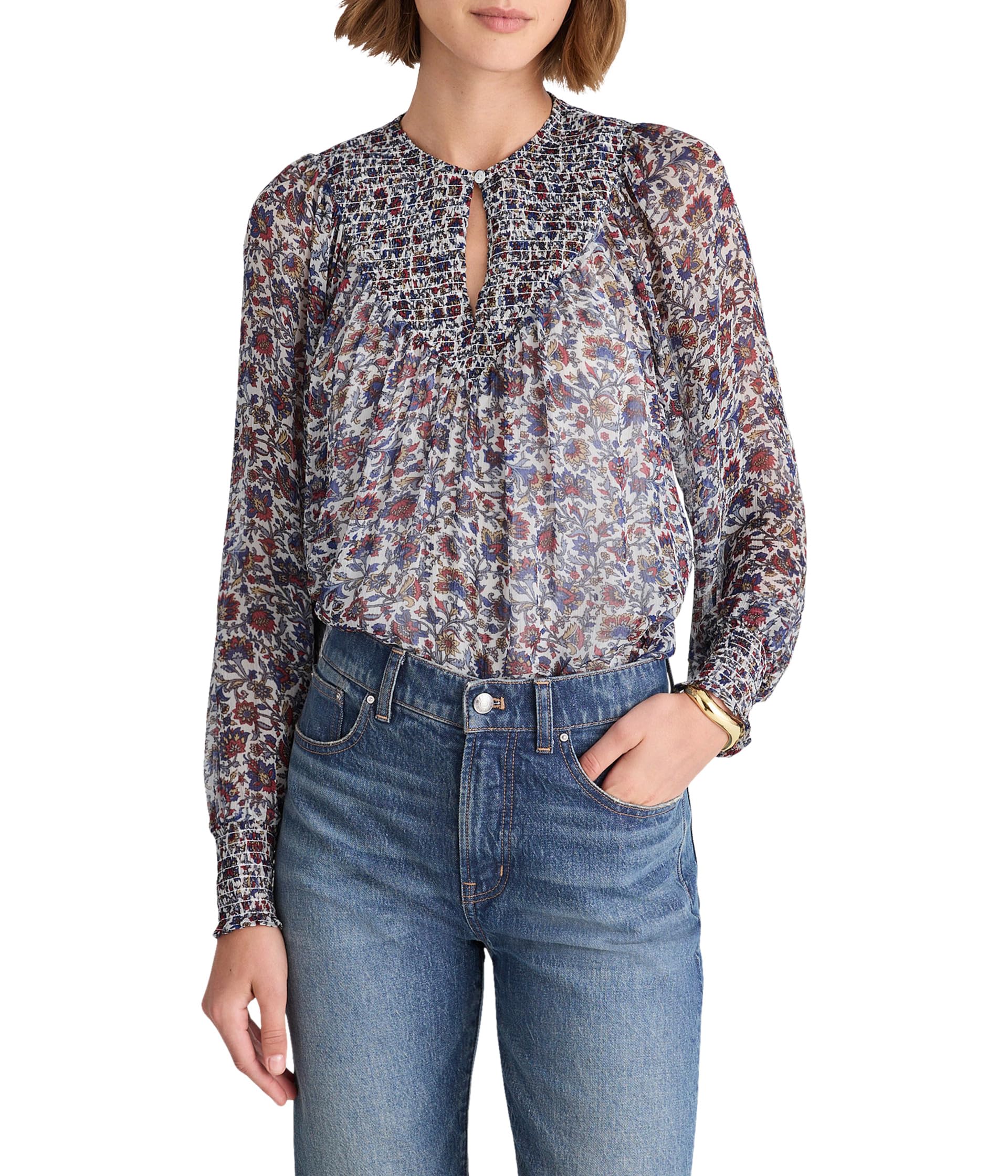 Женский топ Madewell Karlie Top - Crinkle Viscose