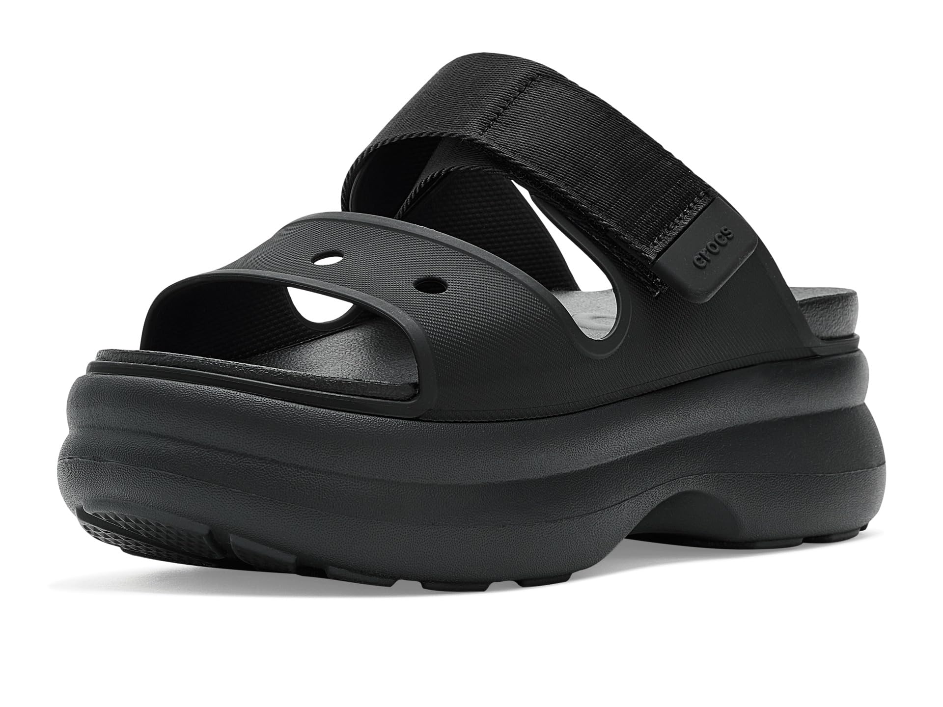 Сандалии Crocs Soho на платформе с двумя ремешками