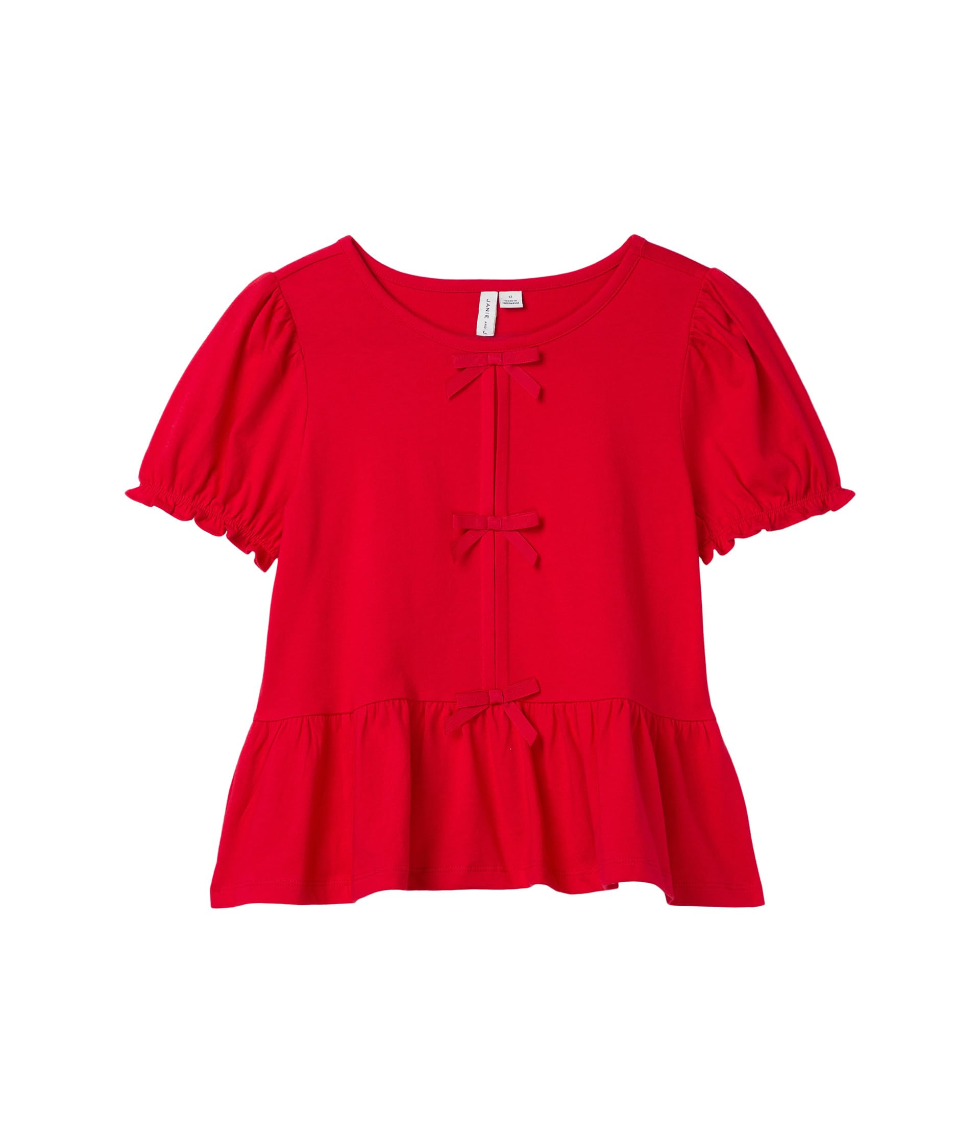 Детский топ Janie and Jack Three Bow Peplum
