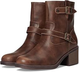 Whiskey Brown Faux Leather