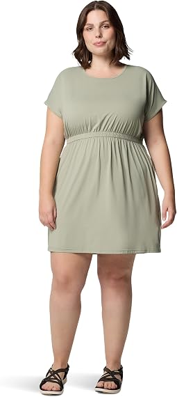 Платье Plus Size Chill River™ с коротким рукавом