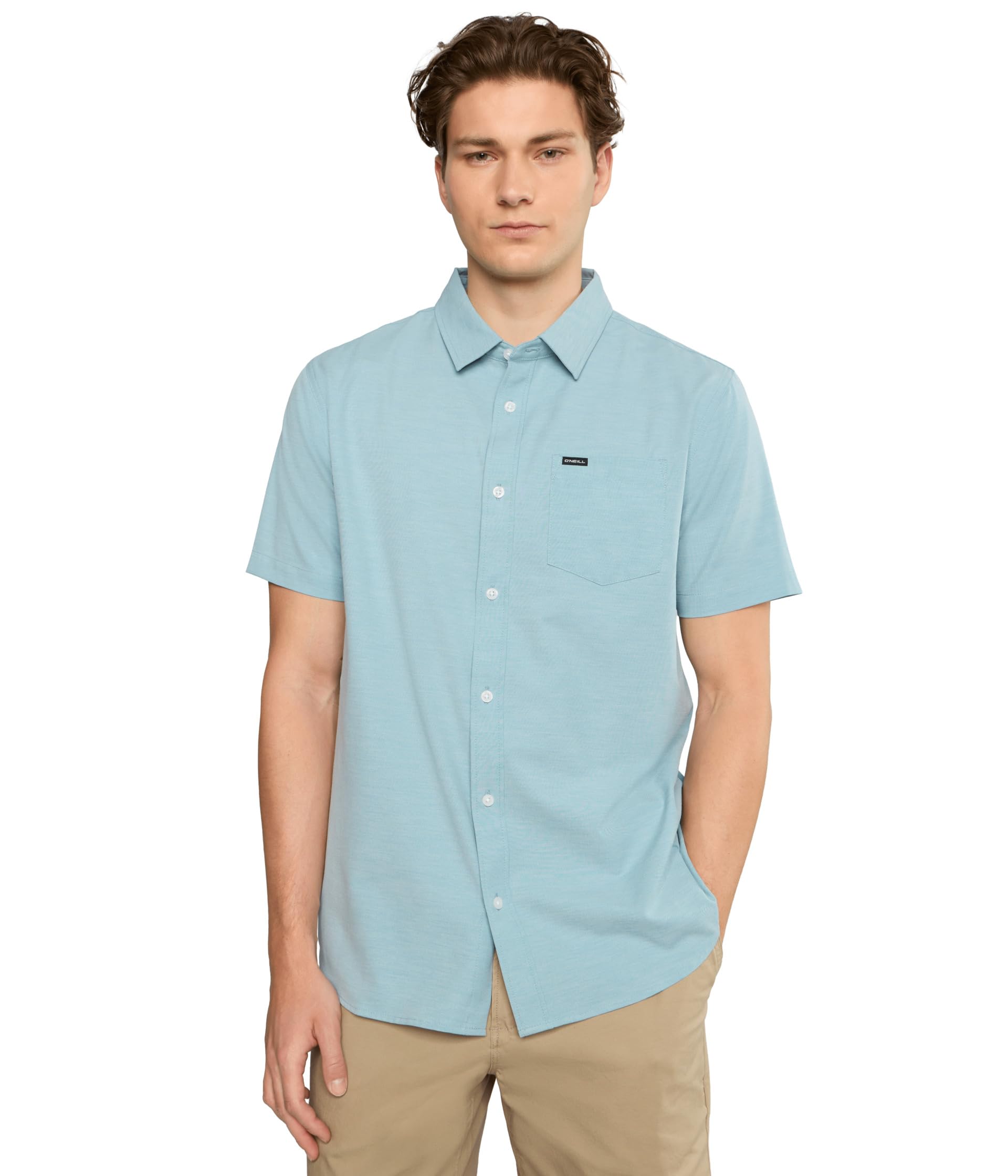 Мужская рубашка O'Neill Light Check Standard Short Sleeve Woven