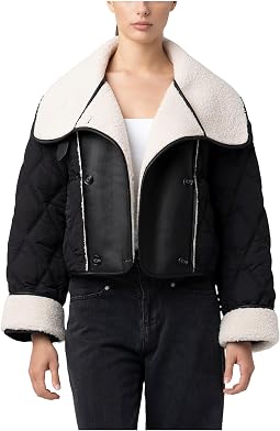 Blank NYC куртка Sherpa с стеганой отделкой