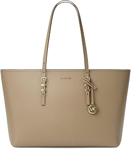 Quinn Large East West Top Zip Tote