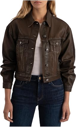Джинсовая куртка Emrie - Coated Long Sleeve Denim