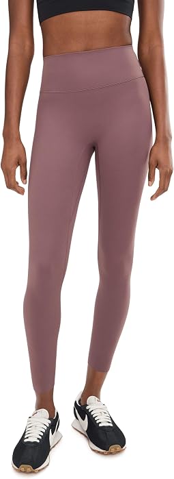 Zenvy High-Waisted 7/8 Leggings with No Front Seam