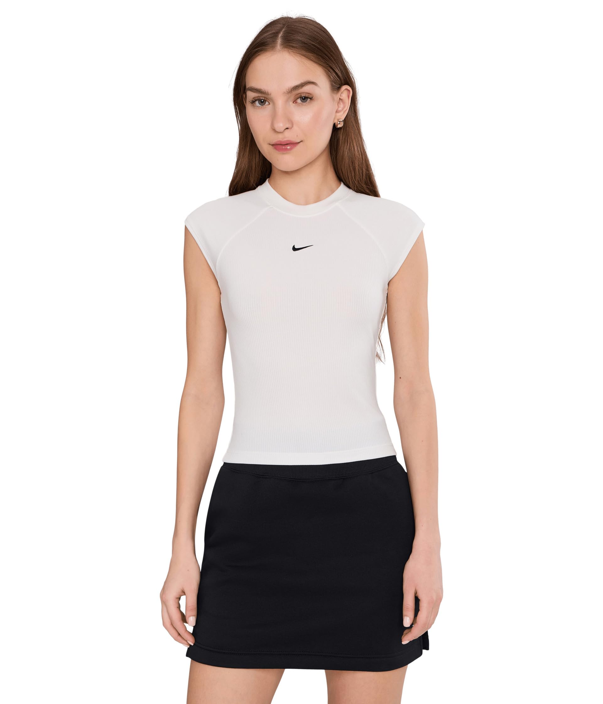 Sportswear Chill Knit Rib Short Sleeve Top