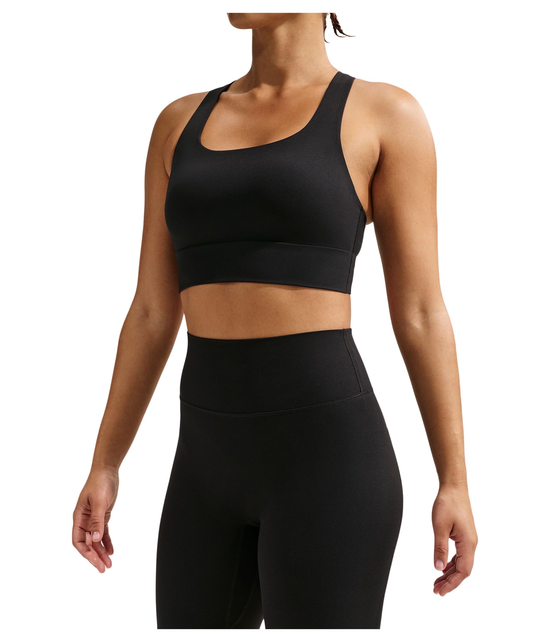 Zenvy Gentle-Support High-Waisted 8" Biker Shorts