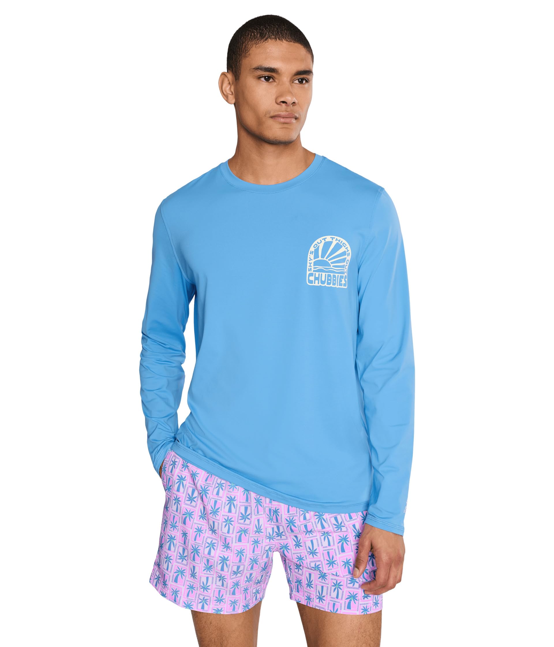 Мужская футболка Chubbies The Sunny Tomorrow (sun Crewneck)