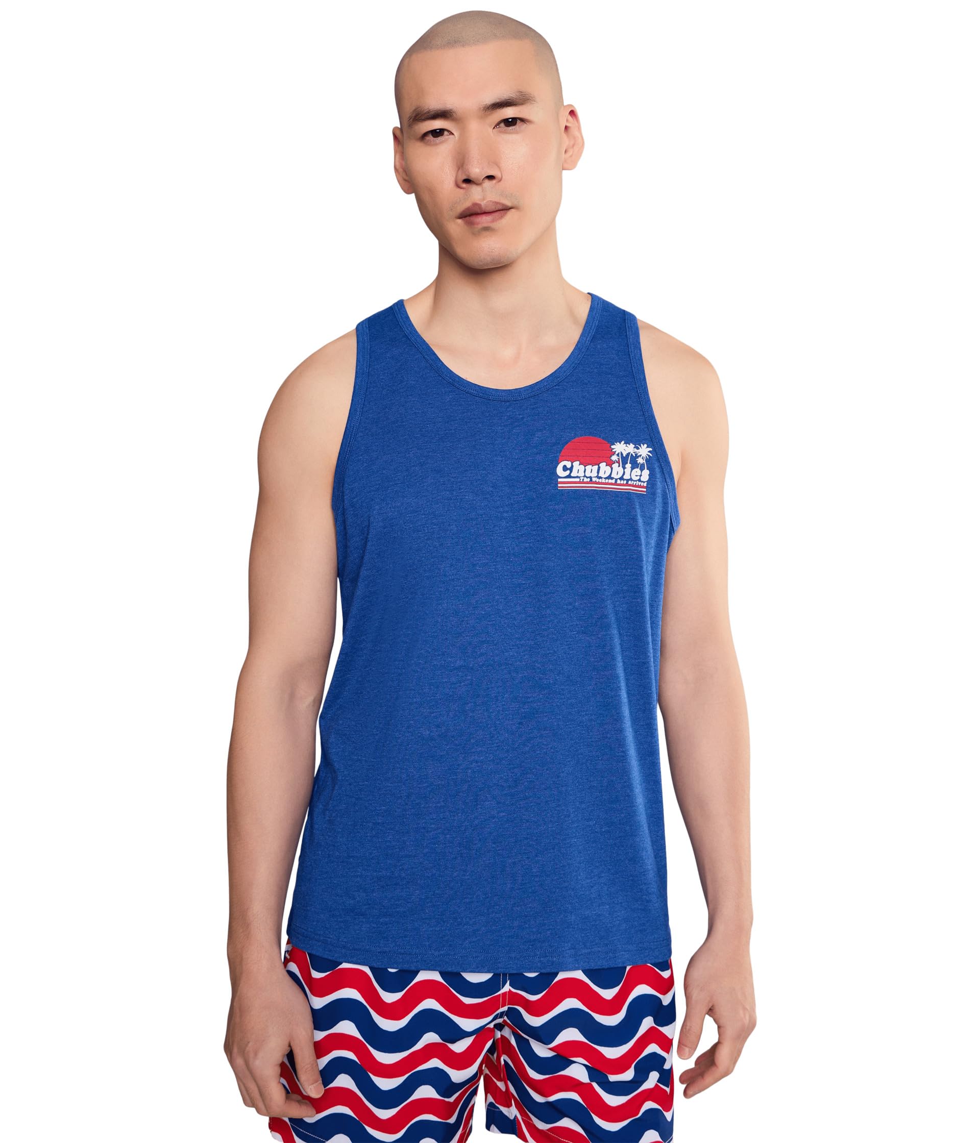 Мужской топ Chubbies The Ol' College Try