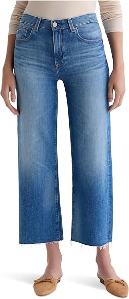 Saige Mid Rise Wide Leg Crop In 13 Years Allure